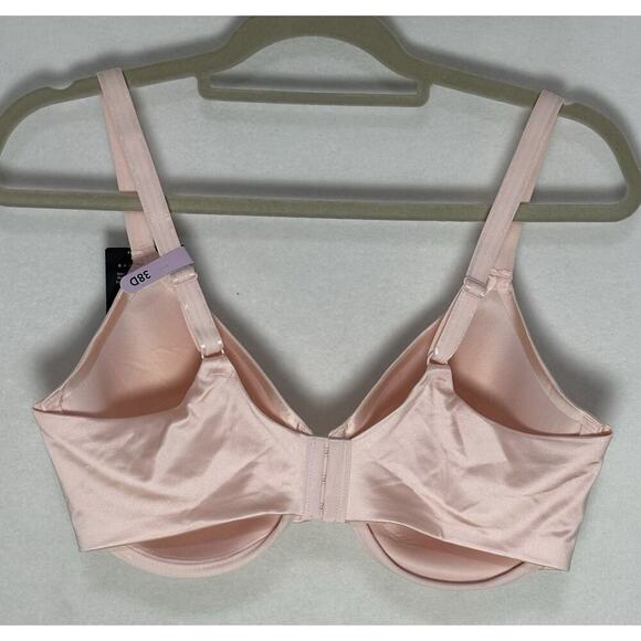 Bali One Smooth U & Concealing T-Shirt Bra 360 Smooth DF3W11 38D Pink - Picture 4 of 6